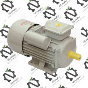 الکتروموتور چینی 1.5 کیلووات (2 اسب) تک فاز  3000 دور پوسته چدن سیم پیچ مس