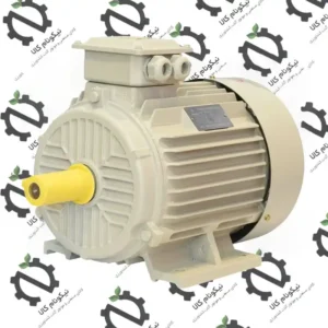 الکتروموتور چینی 7.5 کیلووات (10 اسب) سه فاز 3000 دور پوسته چدن سیم پیچ مس